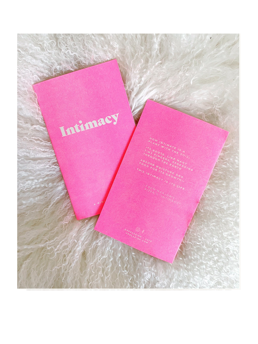 Intimacy Mini Zine by Feels Magazine
