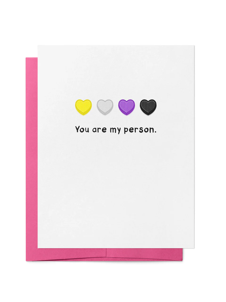 You Are My (Nonbinary) Person Greeting Card