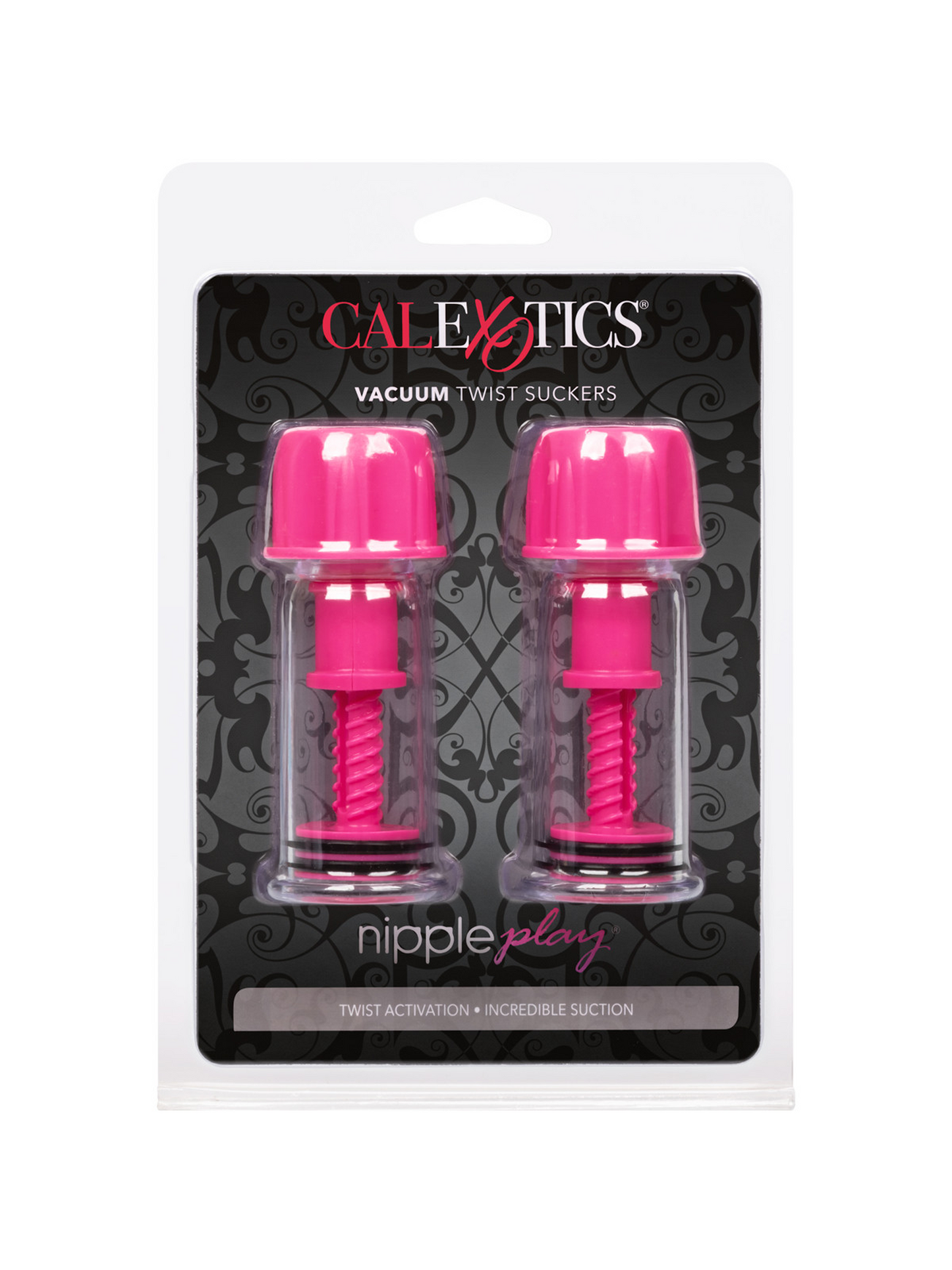 Vacuum Twist Sucker in clamshell packaging