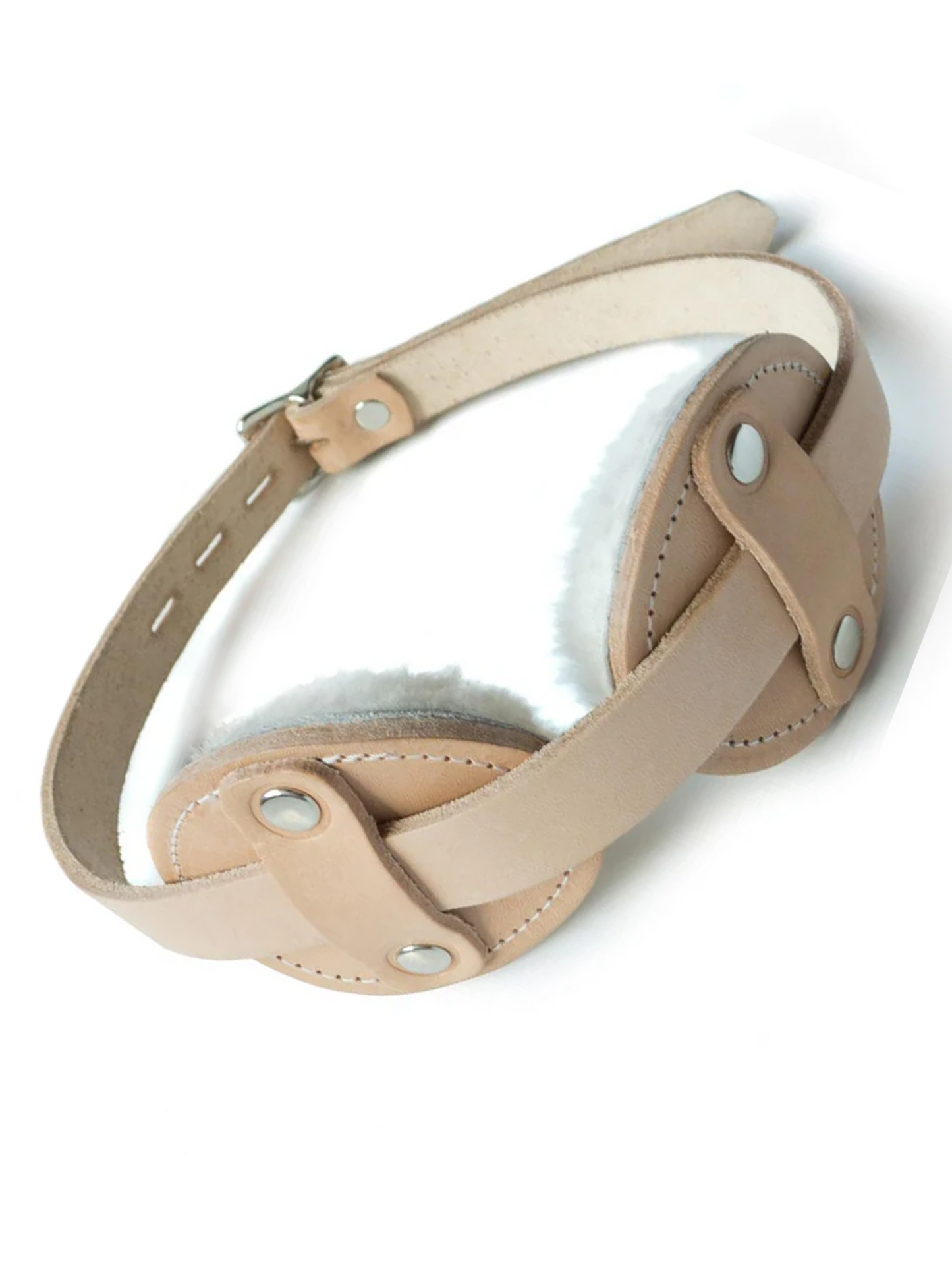 Stockroom Aviator Blindfold in Beige