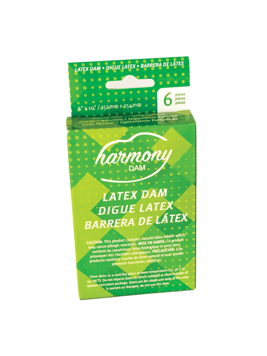 Harmony Latex Dams - 6 Pack