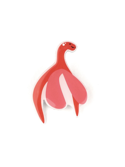 I Heart Guts Clitoris Pin Detail