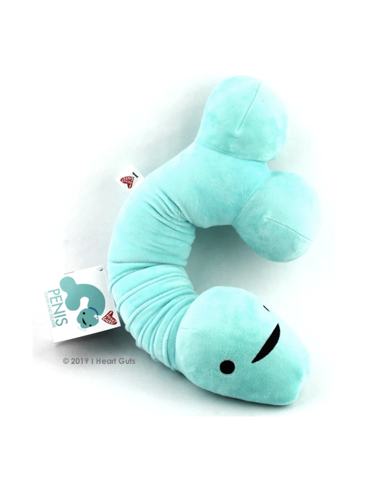 I Heart Guts Penis Plush Neck Pillow