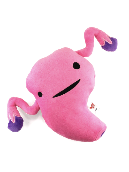 I Heart Guts Uterus Plush with Fallopian Tubes