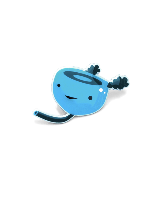 I Heart Guts Prostate Pin Detail