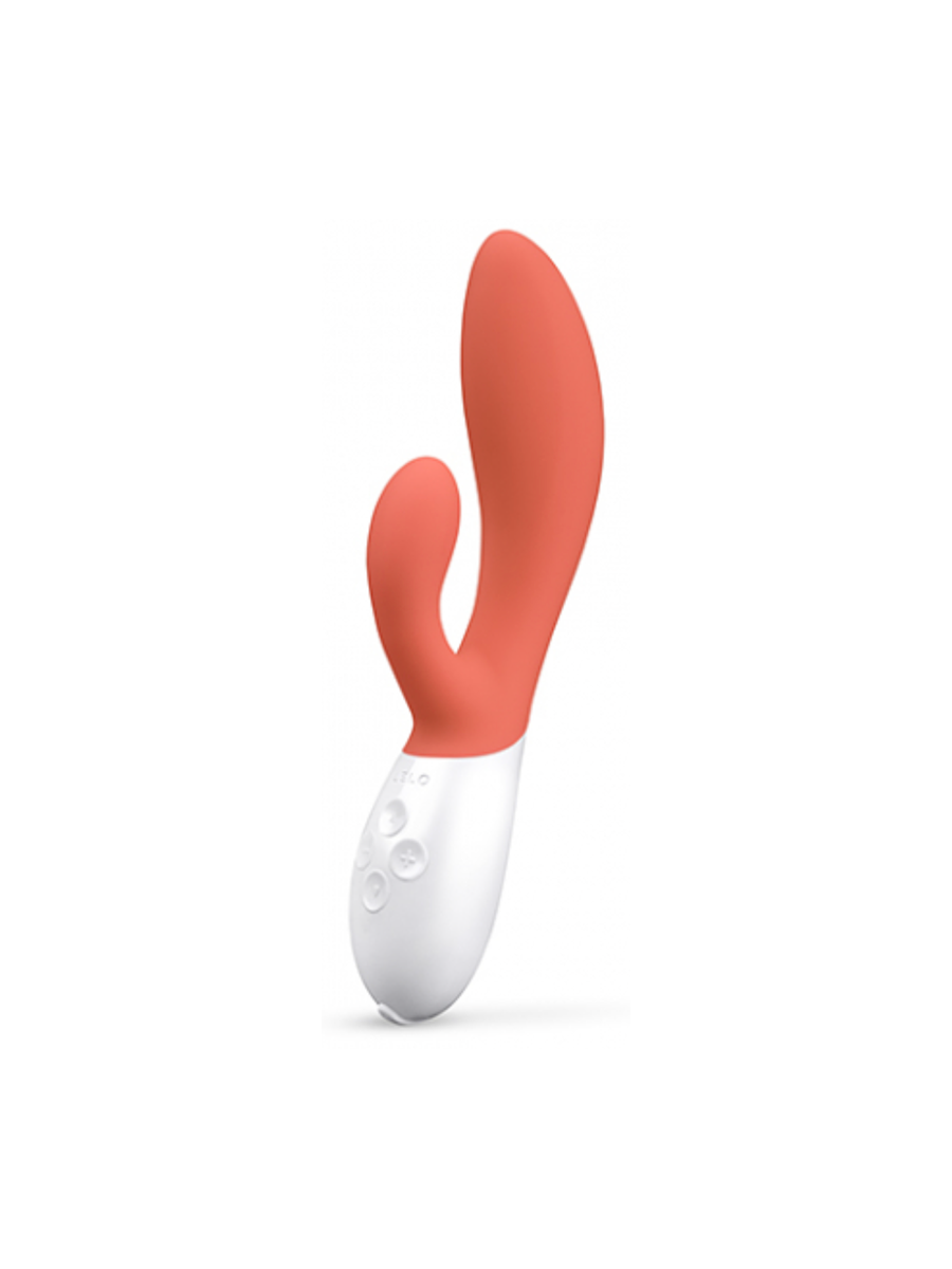LELO Ina 3 Rabbit Vibrator Coral - Come As You Are