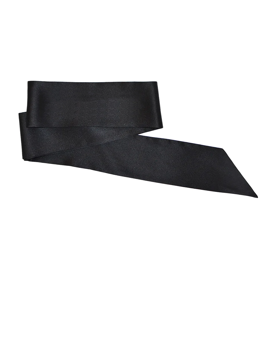 Silky Satin Blindfold in black
