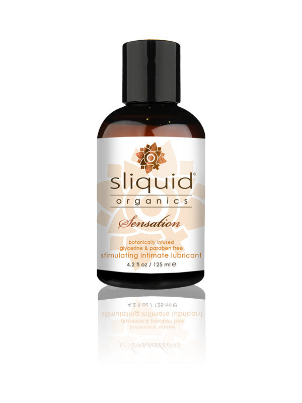 Sliquid Organics Sensation Lubricant 4oz - Come As You Are Co-operative Sliquid Organics Sensation Lubricant 4oz - Come As You Are Co-operative