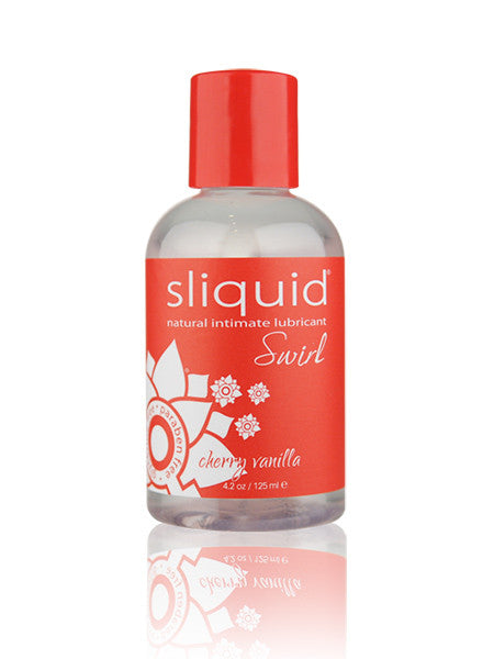 Sliquid Swirl Flavoured 4.2oz Cherry Vanilla - Come As You Are