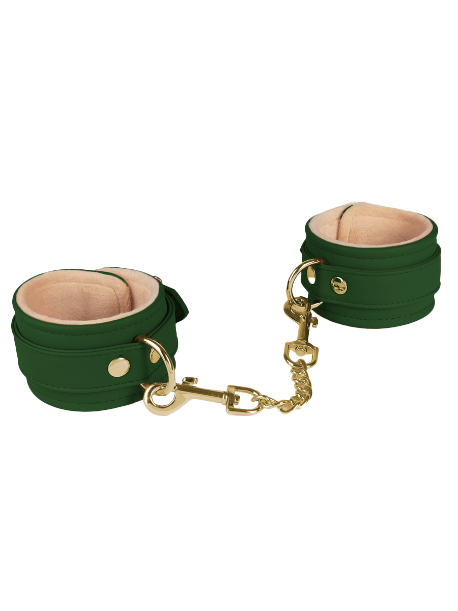 Spartacus Vegan Ankle Restraints - Green
