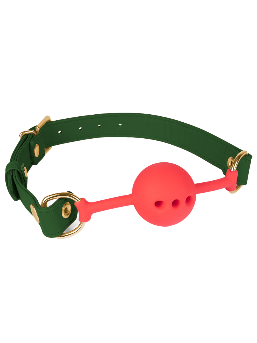 Spartacus Vegan Ball Gag - Green