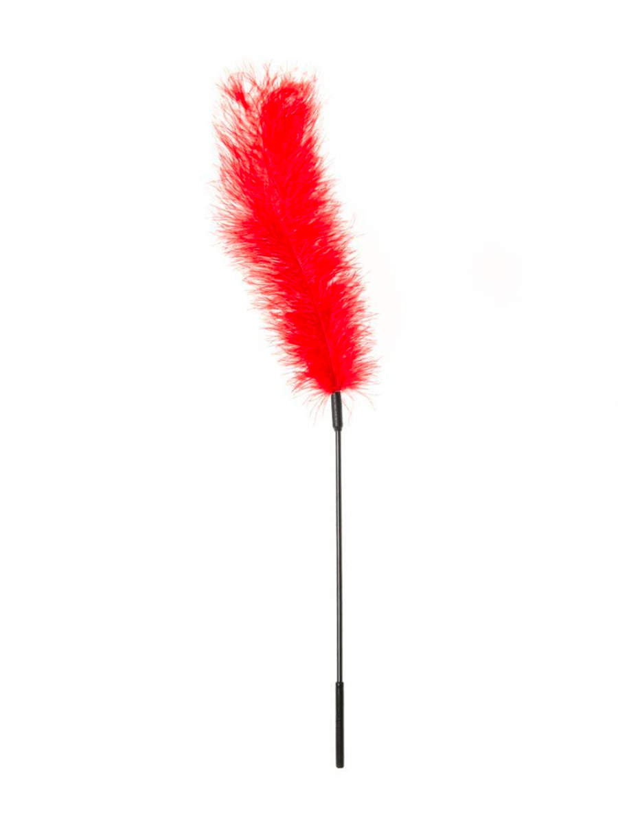 Sportsheets Ostrich Feather Tickler in Red
