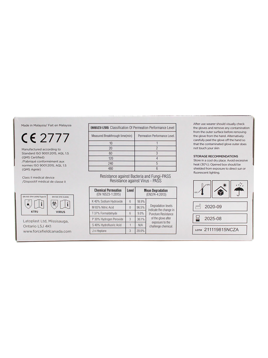 Tactical Plus Nitrile Gloves - Box of 100 specs - Come As You Are