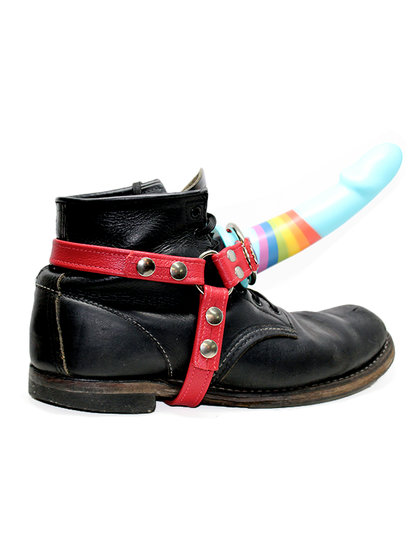 Unicorn Collaborators Boot Harness Dildo - Come As You Are
