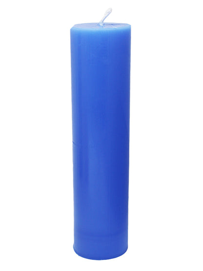 Play Wax Pillar Candle Cobalt Blue - Come As You Are