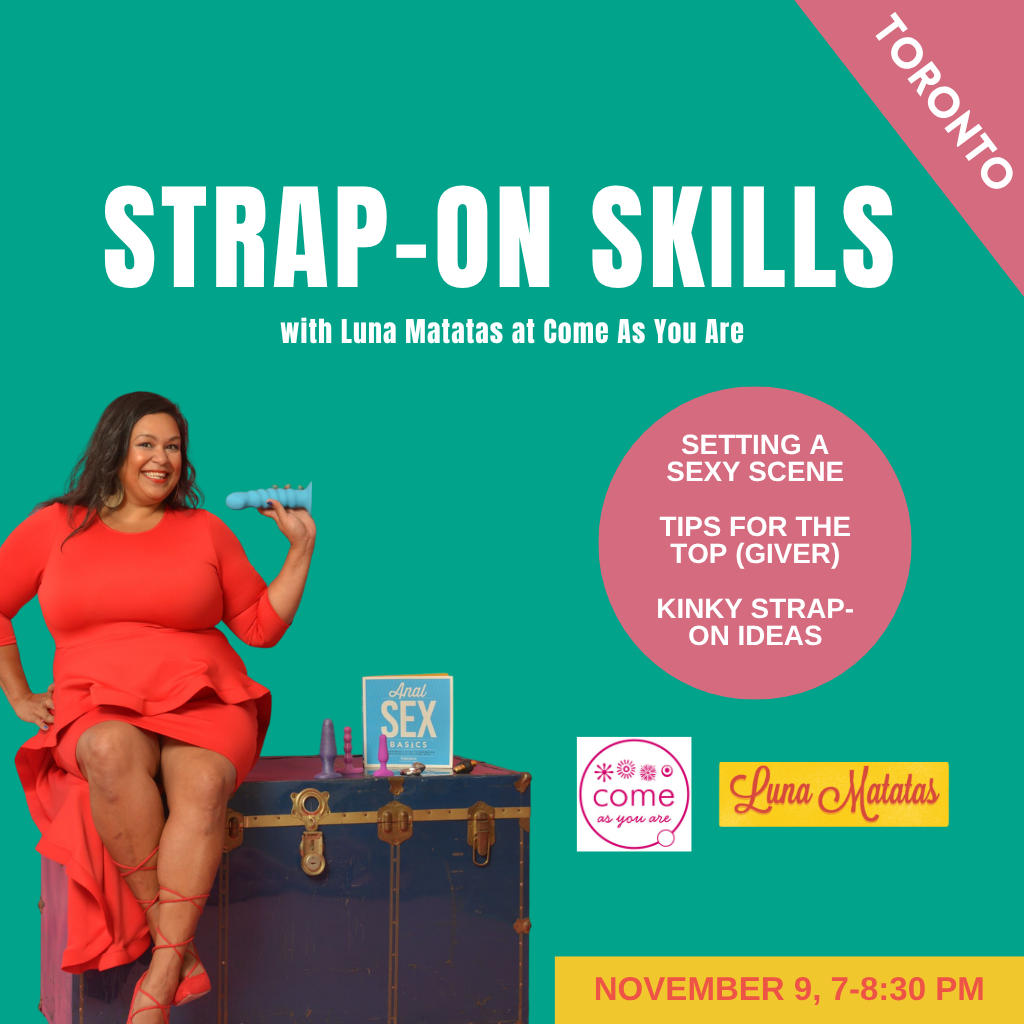 Nov 9  🍆  Strap-On Skills with Luna Matatas