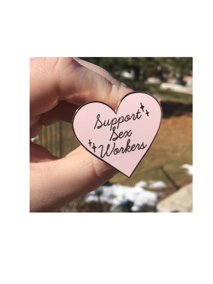 Monster Cliche Support Sex Workers Pin