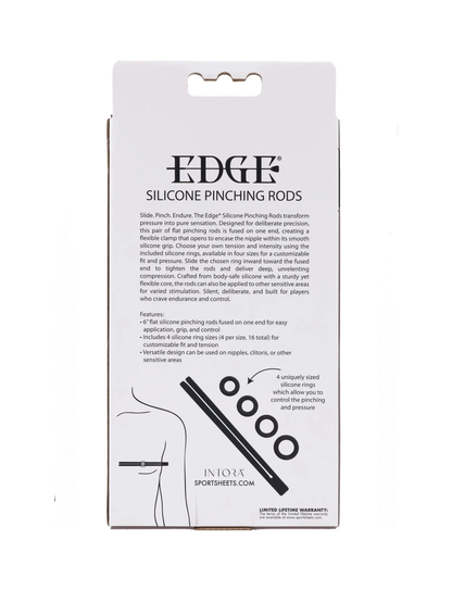 Sportsheets Edge Silicone Pinching Rods