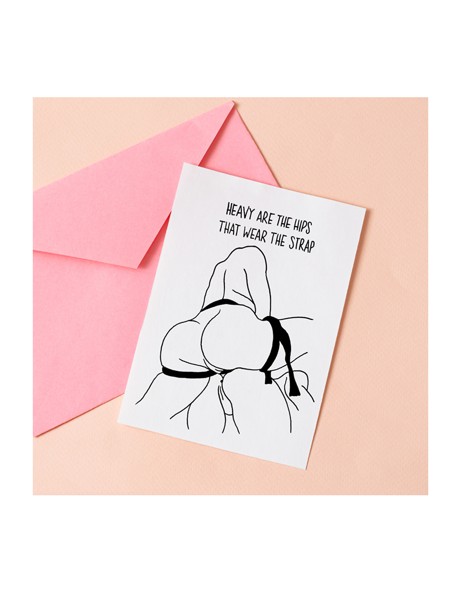 Heavy Are The Hips Greeting Card