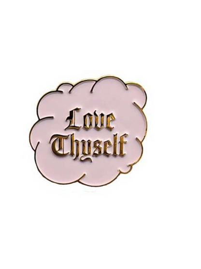 Love Thyself pin