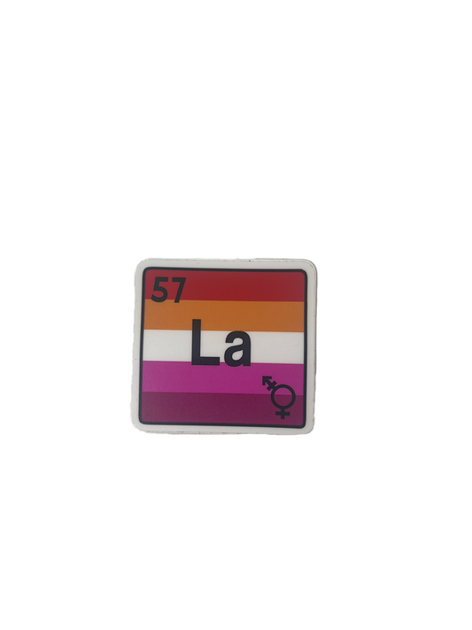 Queer Chemistry Lesbian Sticker