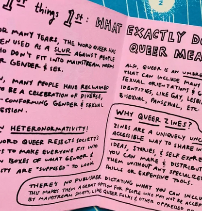 How To Make A Queer Zine!