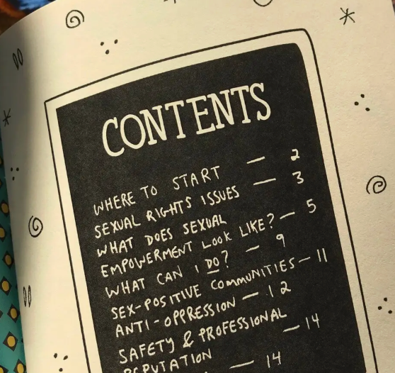 Sexual Freedom Activism Field Guide Zine