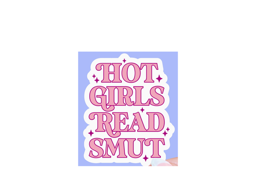 Hot Girls Read Smut Sticker