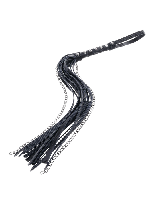 Sportsheets Velvet Noir Chain Flogger
