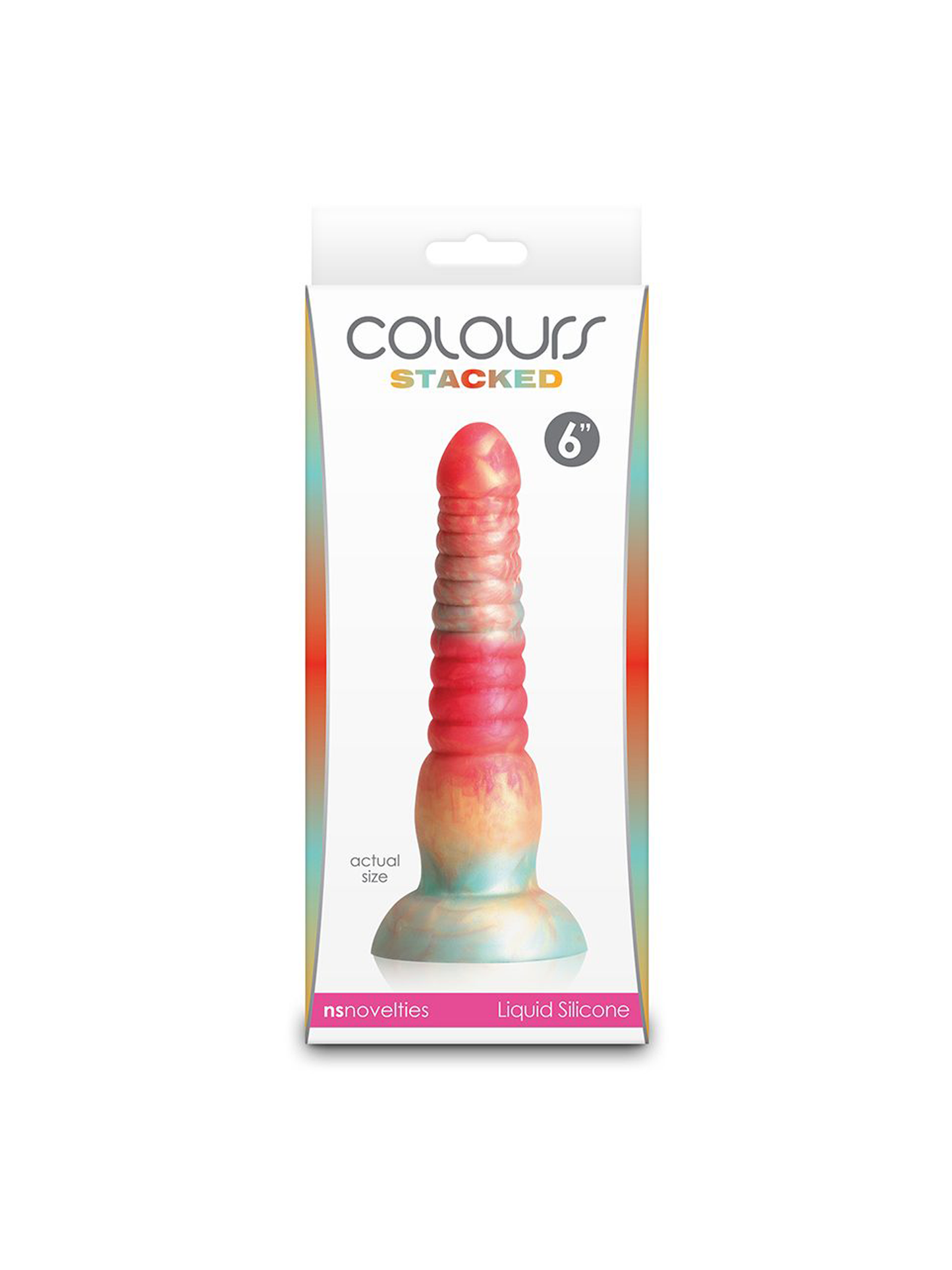 Stacked Silicone Dildo
