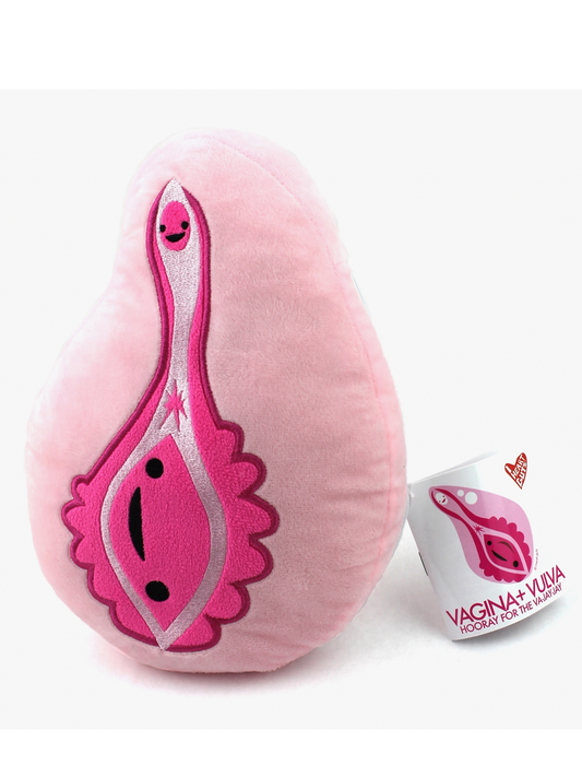 I Heart Guts Vulva Plush Pouch