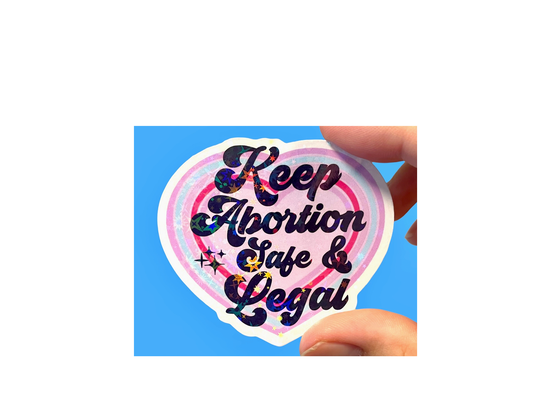 Keep Abortion Safe & Legal Sticker