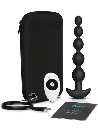b-Vibe Cinco with charger, remote, and case