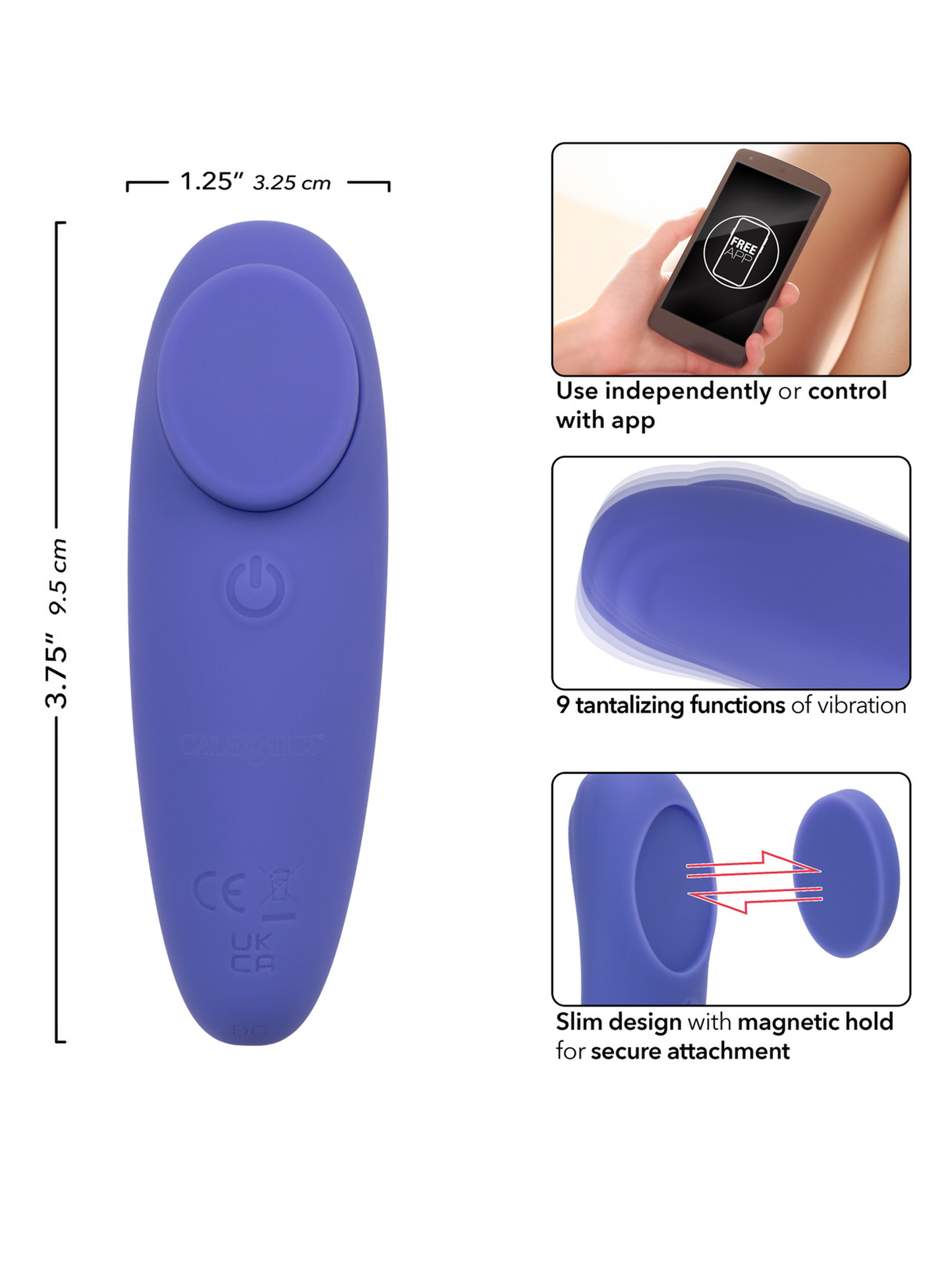 Panty vibe in Purple with specs