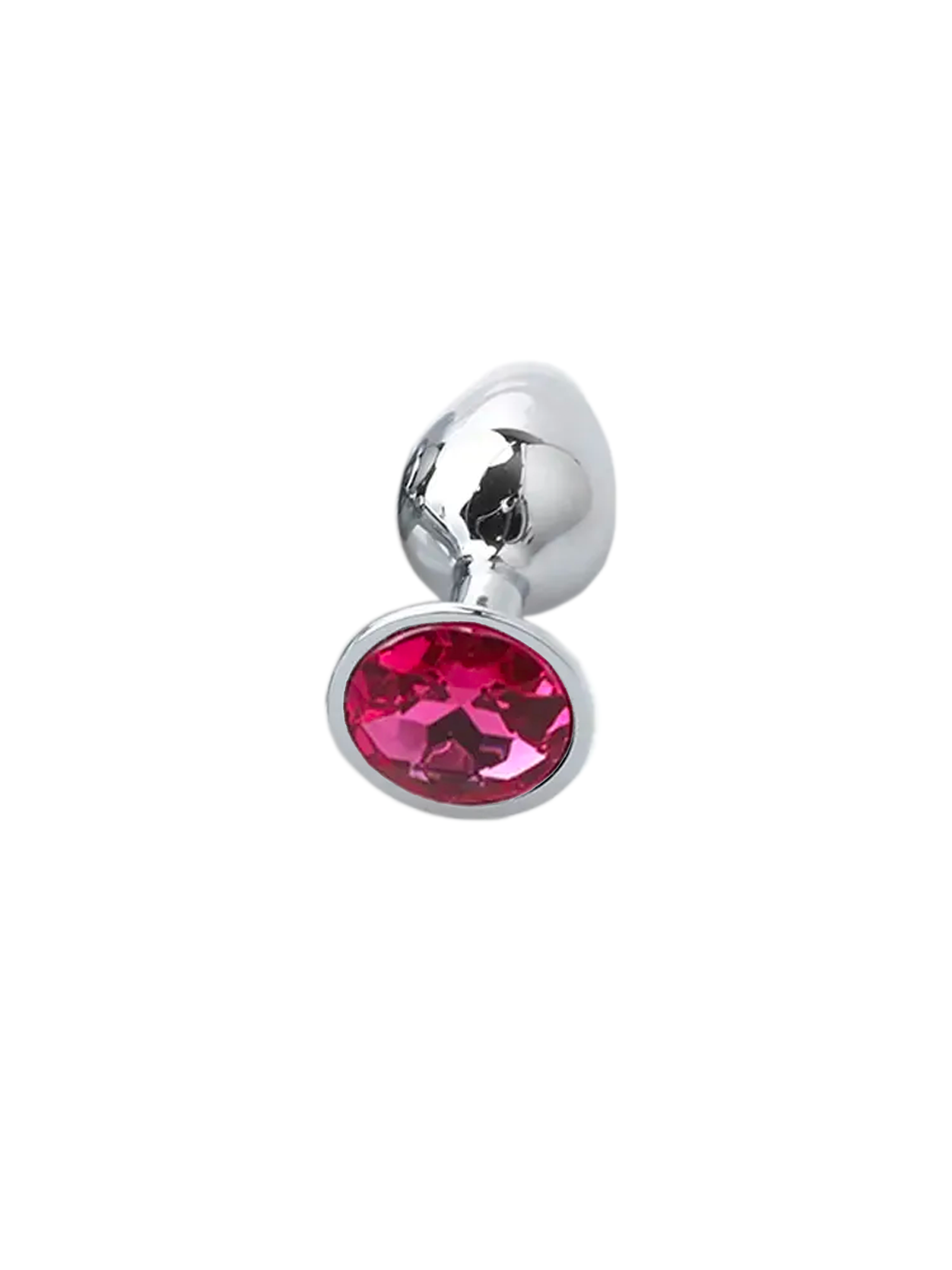 Crystal Butt Plug in Rose