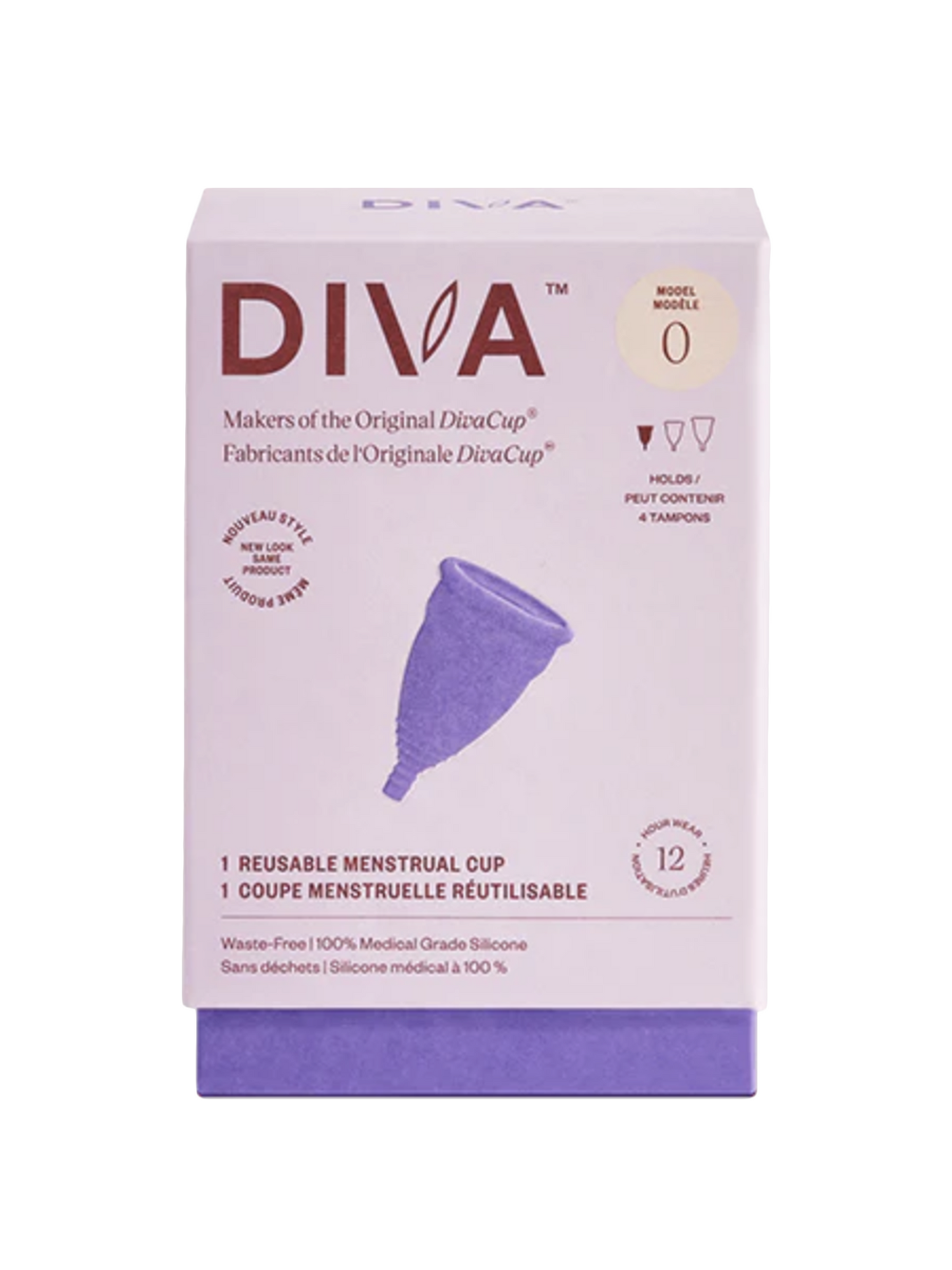 Diva Cup Menstrual Cup Size 0