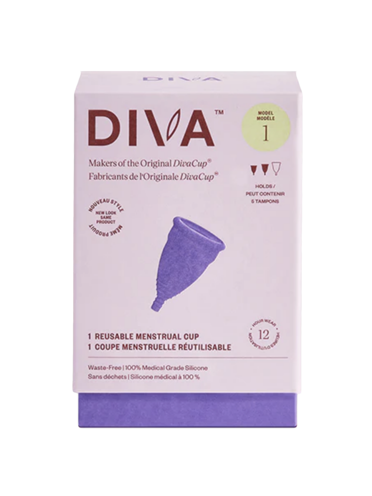 Diva Cup Menstrual Cup Size 1