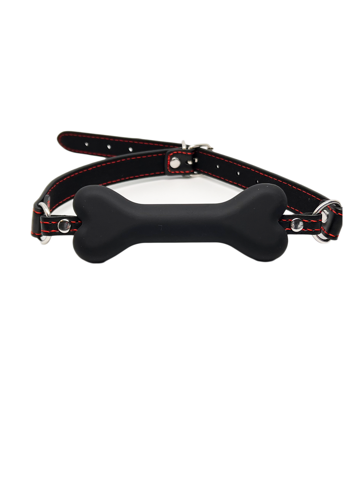 Dog with a Bone Silicone Bit Gag in black