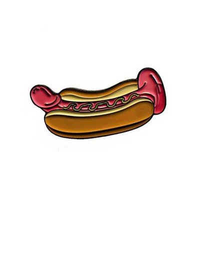 Hot Dickety Dog Pin
