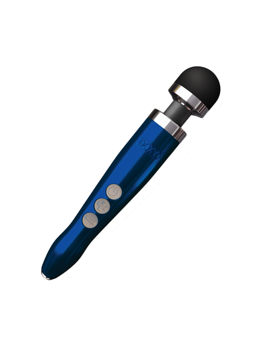 Doxy Die Cast 3R Rechargeable Wand in Electric Blue