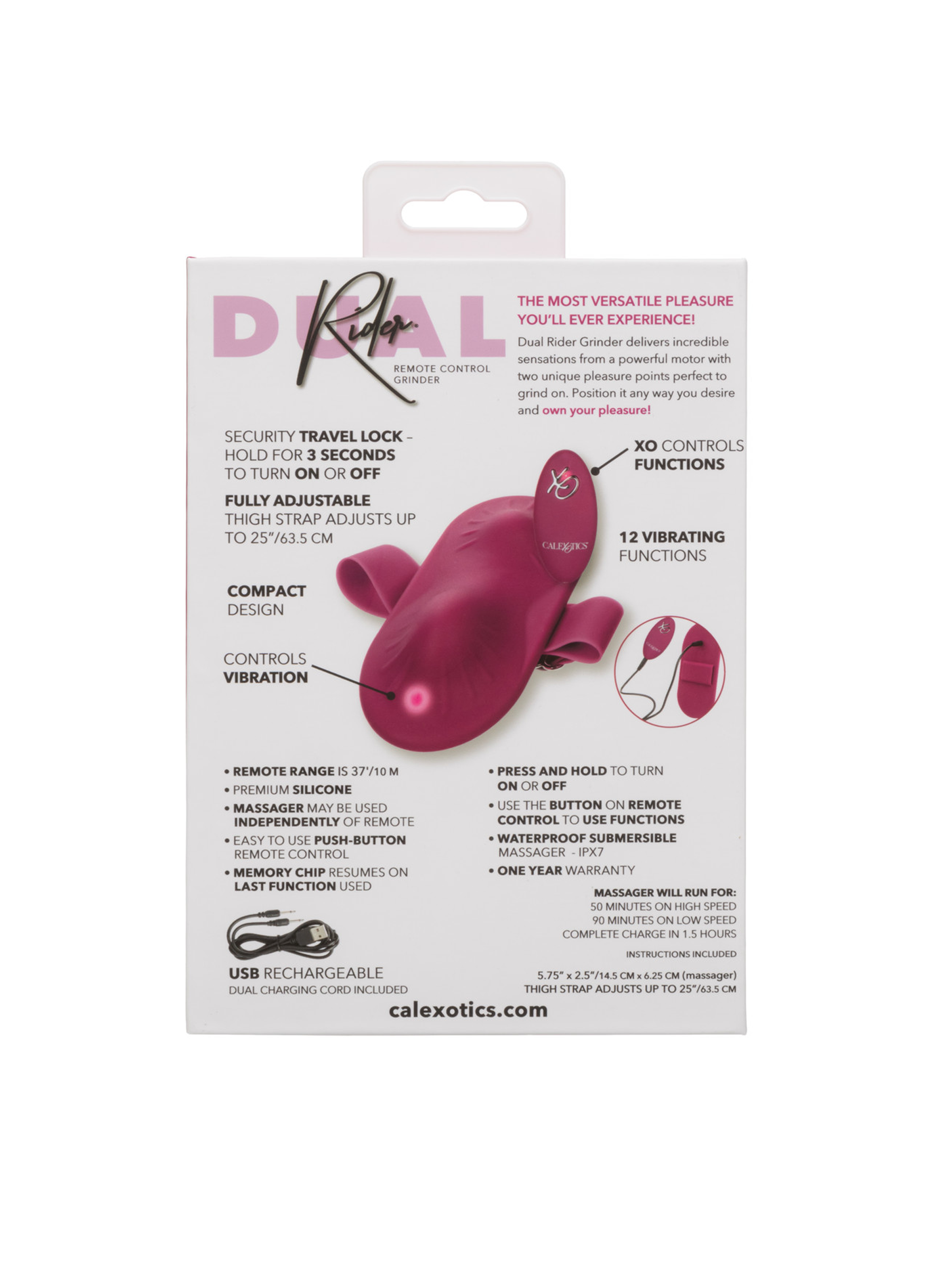 Dual Rider Remote Control Grinder from Back