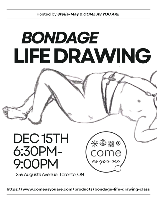 Bondage Life Drawing Class December 15