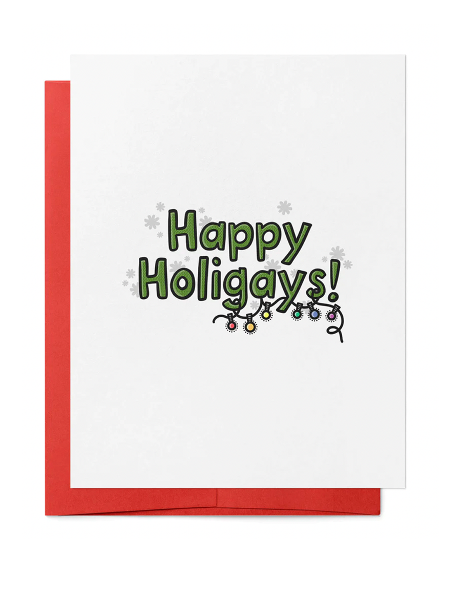 Happy Holigays Card