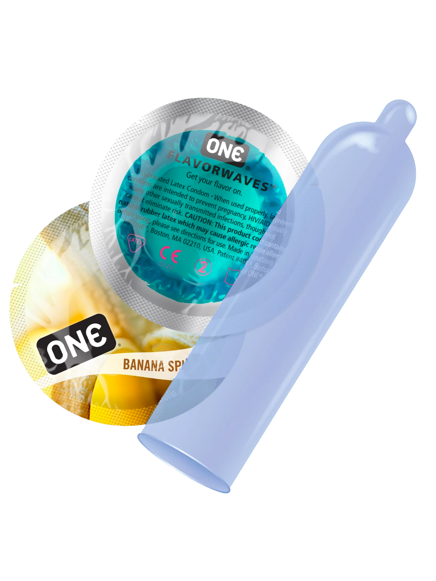 One FlavourWaves Banana Split Condom