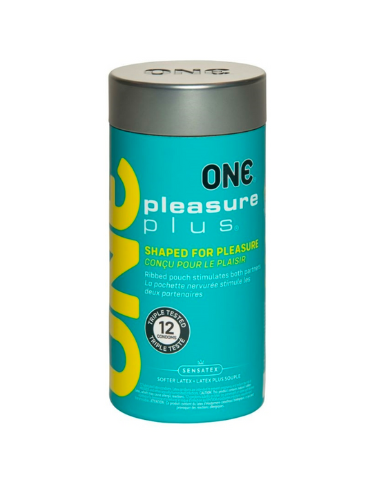 One Pleasure Plus Condoms 12 Pack