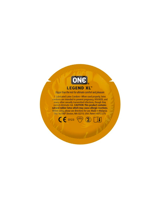 One The Legend Latex Condom single