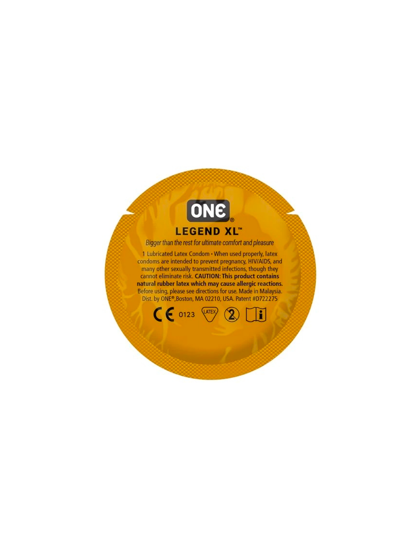 One The Legend Latex Condom single