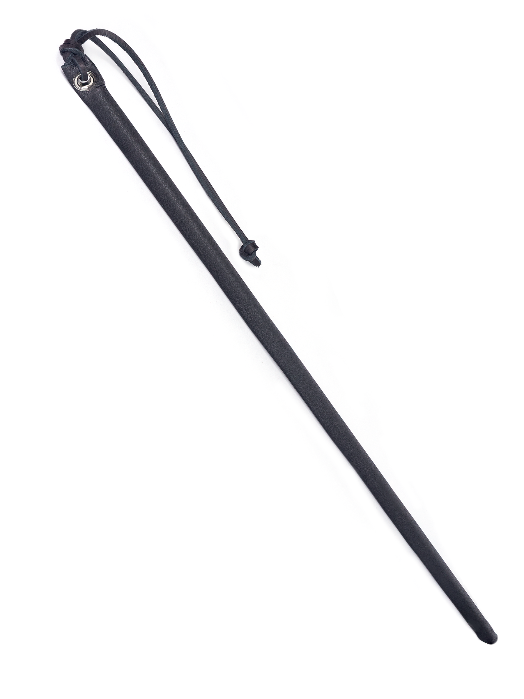 Spartacus Leather Wrapped Cane in Black