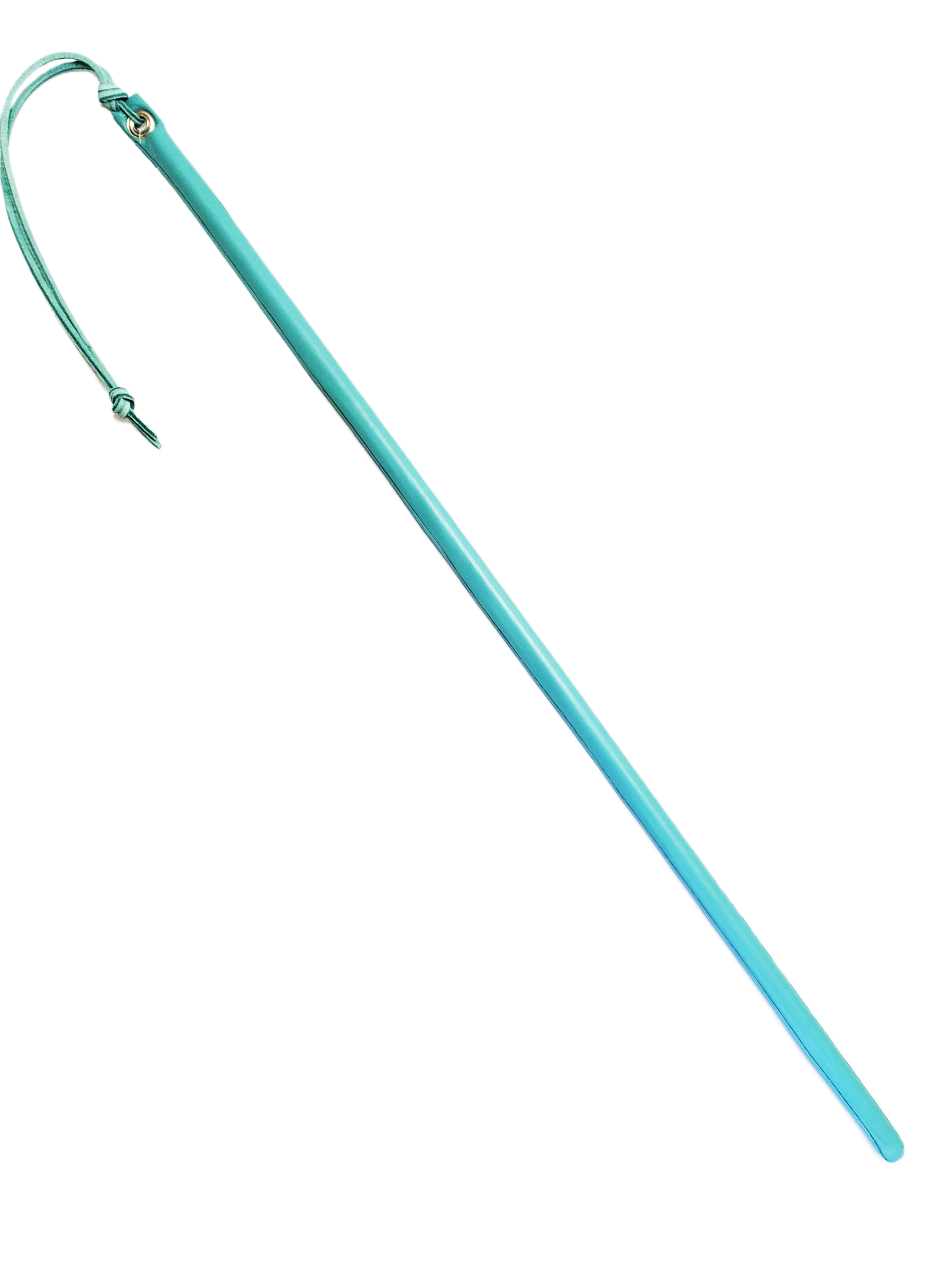 Spartacus Leather Wrapped Cane in Blue