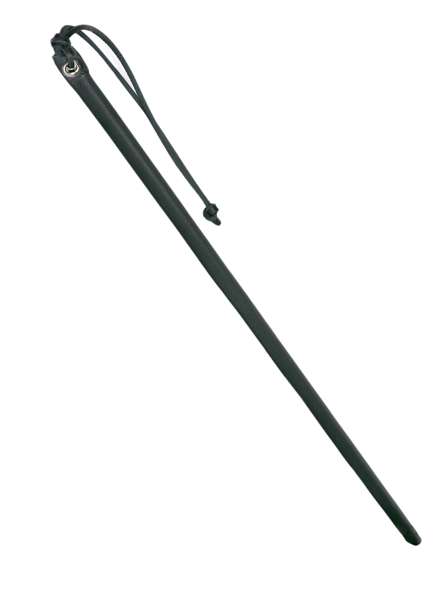 Spartacus Leather Wrapped Cane in Green